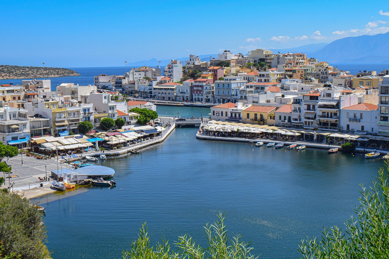 ageas nikolaos, city, greece, crete, buildings, architecture, cityscape, crete, crete, crete, crete, crete